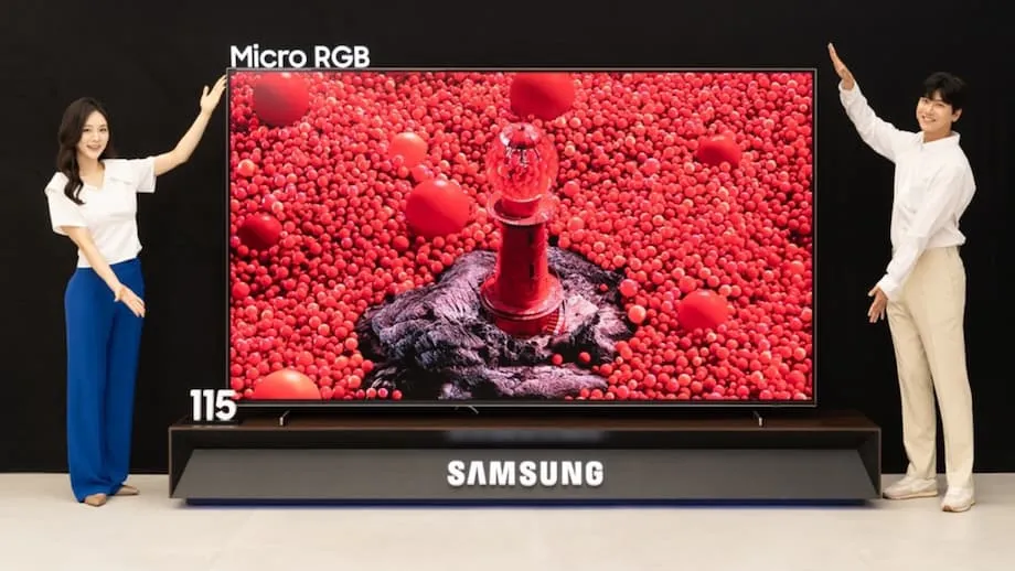 삼성, 세계 최초 마이크로 RGB TV 공개…초프리미엄 디스플레이의 새 시대