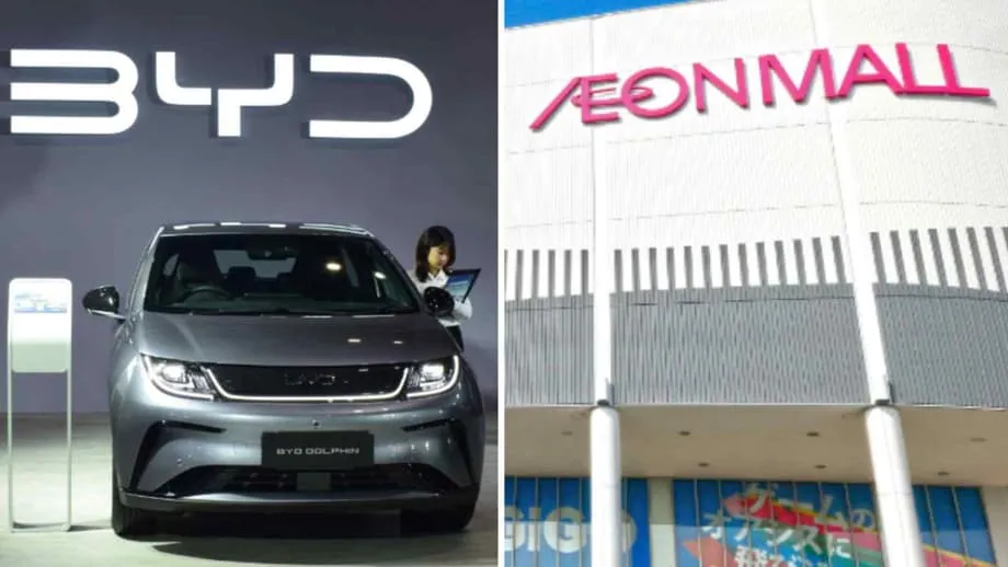 BYD, 일본에서 저렴한 전기차 판매 위해 이온과 제휴