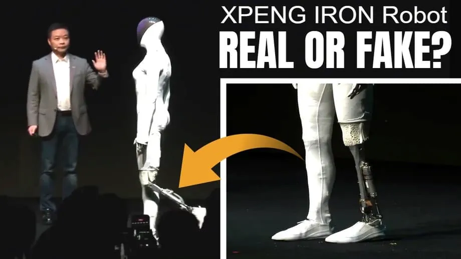 사람처럼 걷는 Xpeng 휴머노이드 ‘IRON’, 2026년 매장 배치 예정