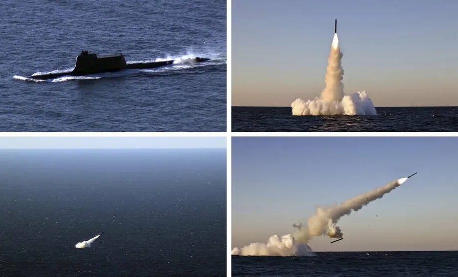 North Korea Tests Two Submarine Cruise Missile Types as Seoul Tracks Launches